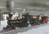 A Train in Winter